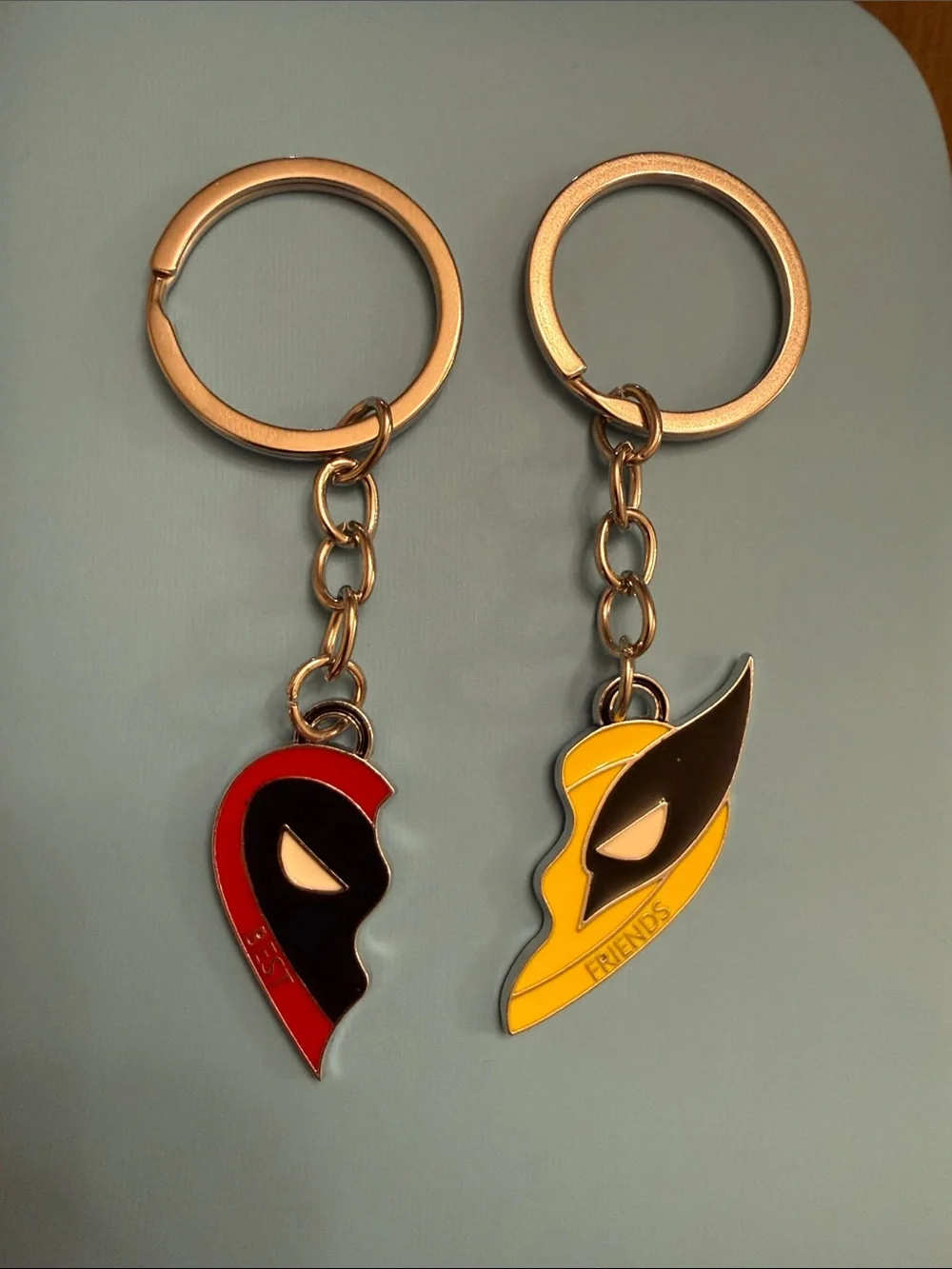 Deadpool and Wolverine Friends Dual-Keychain